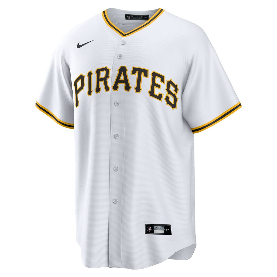 Pittsburgh Pirates Home Replica Team Jersey | White
