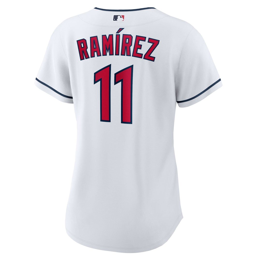 Cleveland Guardians Jose Ramirez Women's Home Replica Jersey | White