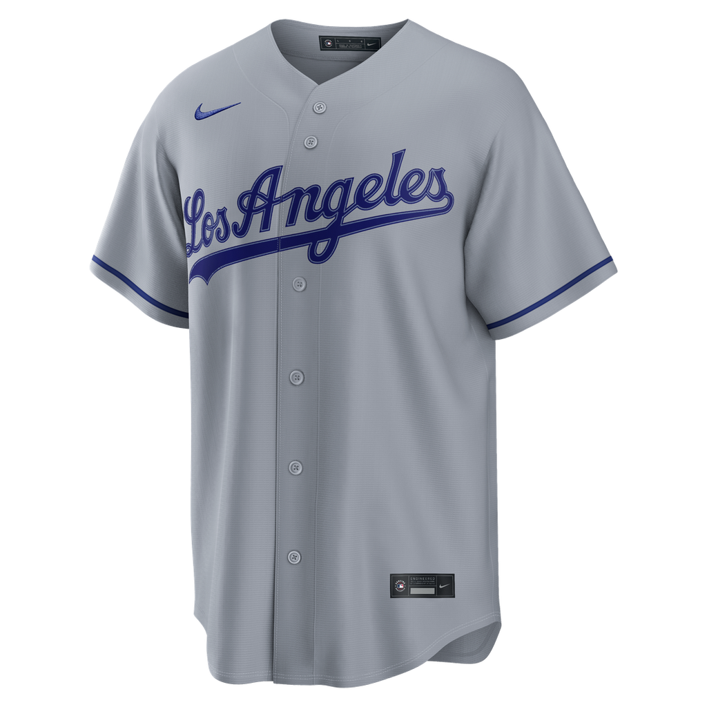 Los Angeles Dodgers Kyle Tucker Road Replica Jersey | Gray