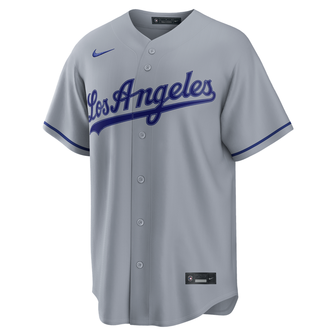 Los Angeles Dodgers Kyle Tucker Road Replica Jersey | Gray