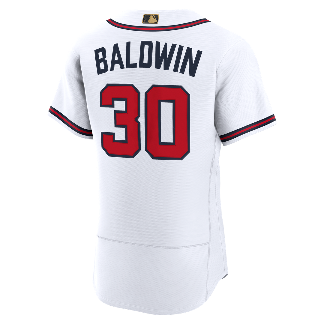 Atlanta Braves Drake Baldwin MLB Awards Authentic Jersey | White