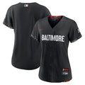 Baltimore Orioles Women's City Connect Replica Jersey | Black