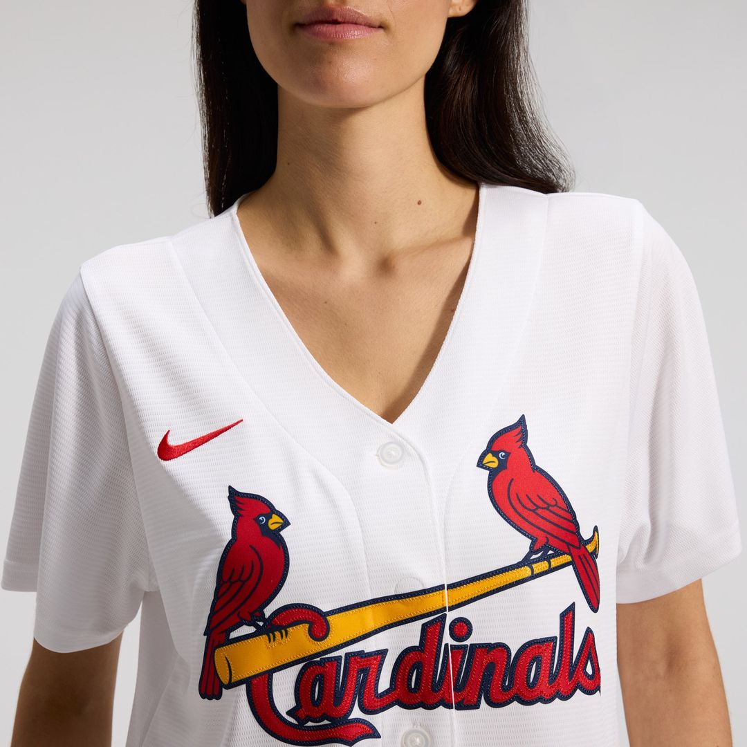 St. Louis Cardinals Women's Home Replica Team Jersey | White