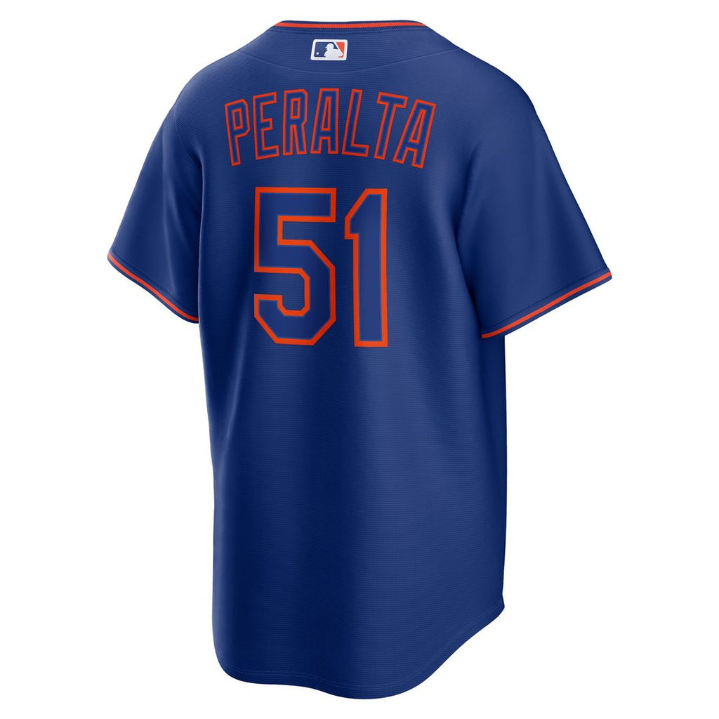 New York Mets Freddy Peralta Alternate Replica Jersey | Royal