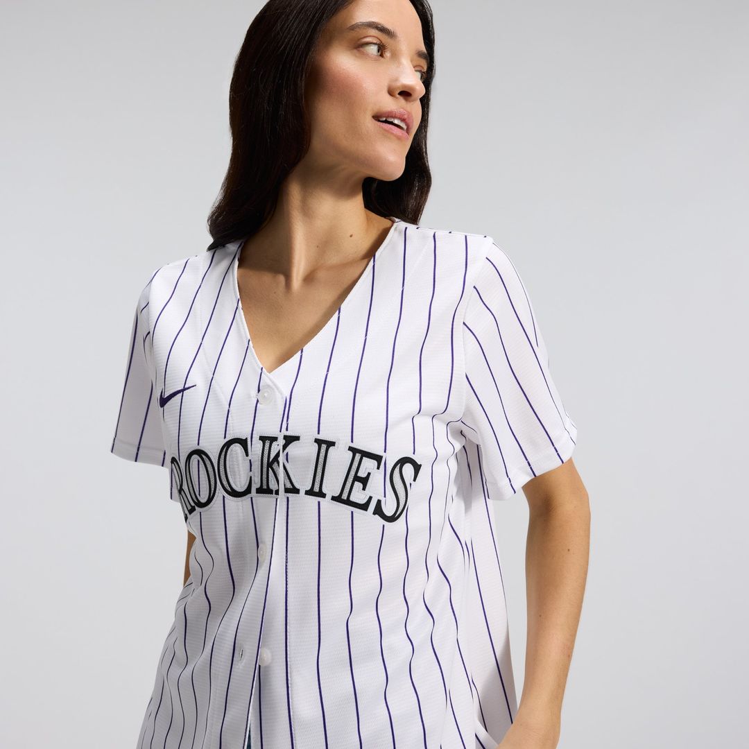 Colorado Rockies Women's Home Replica Team Jersey | White