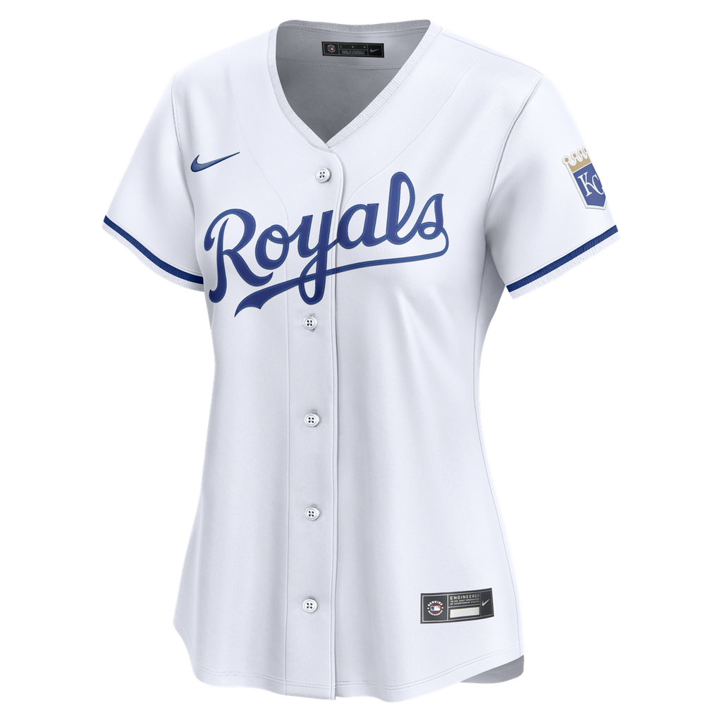 Kansas City Royals Women's Home Limited Jersey | White