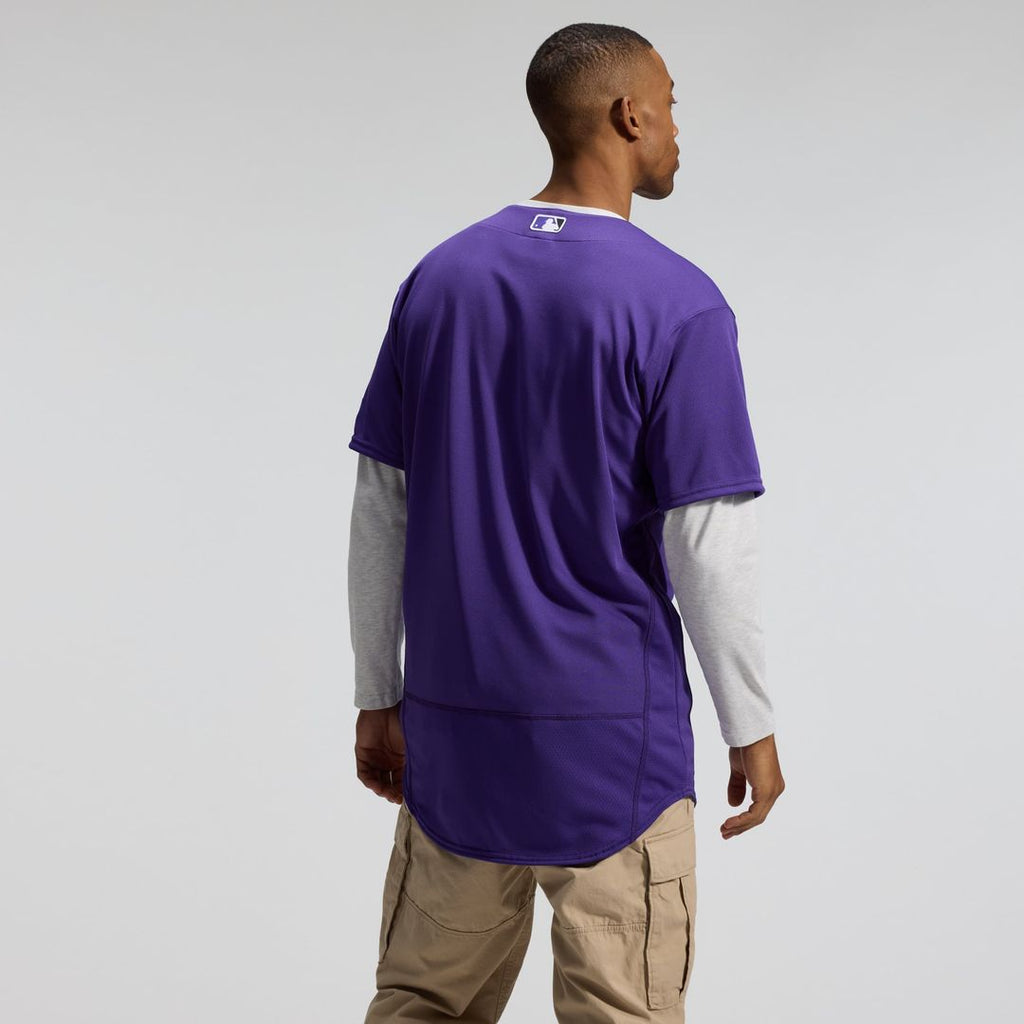 Colorado Rockies Alternate Authentic Jersey | Purple