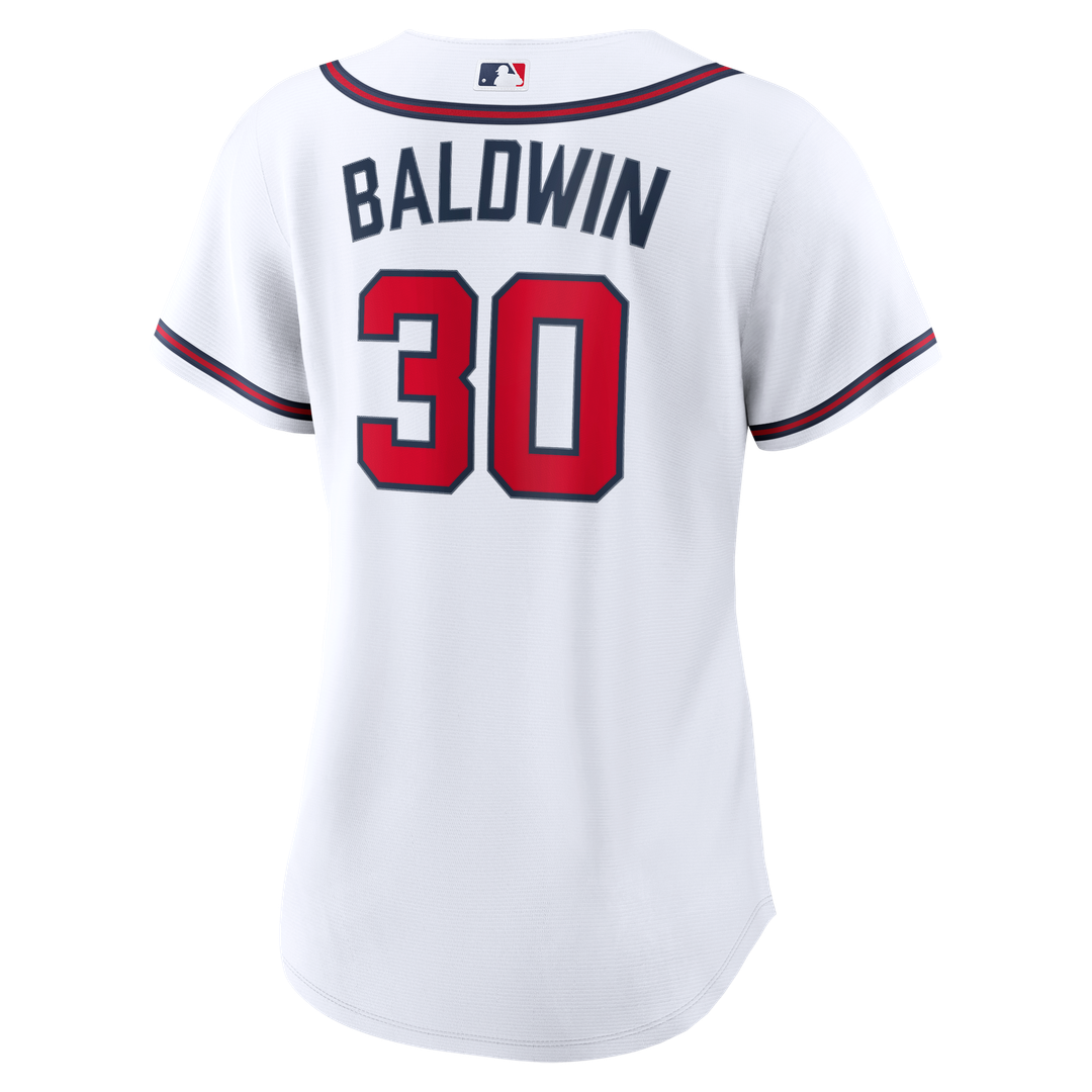 Atlanta Braves Drake Baldwin Women's Home Replica Jersey | White