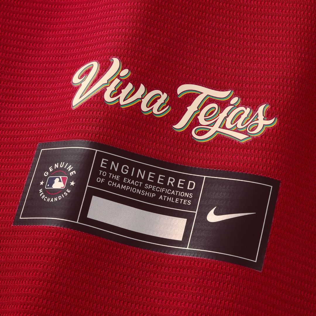 Texas Rangers Corey Seager 2026 City Connect Stadium Jersey | Red