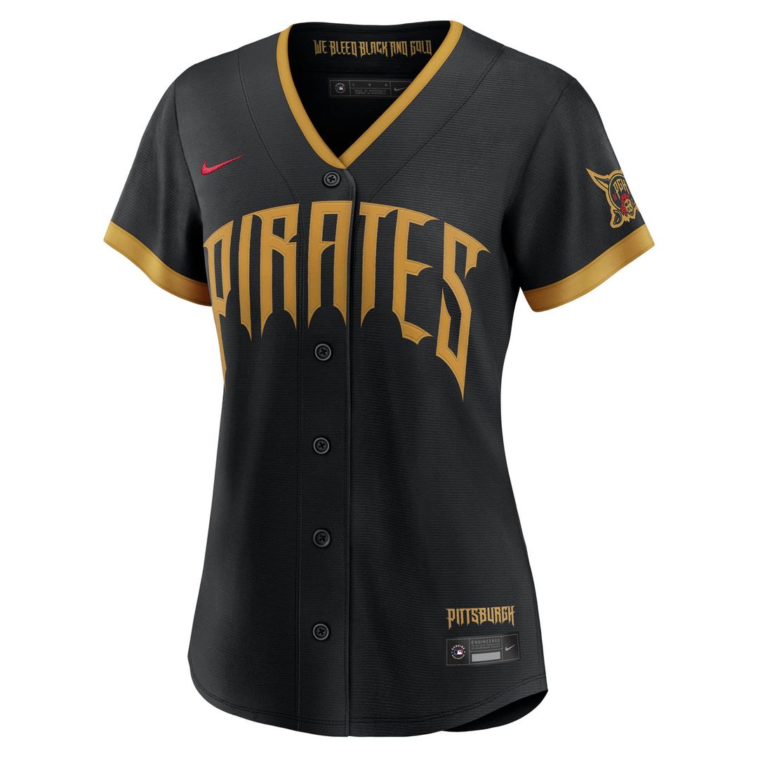 Pittsburgh Pirates Women's 2026 City Connect Stadium Jersey | Black