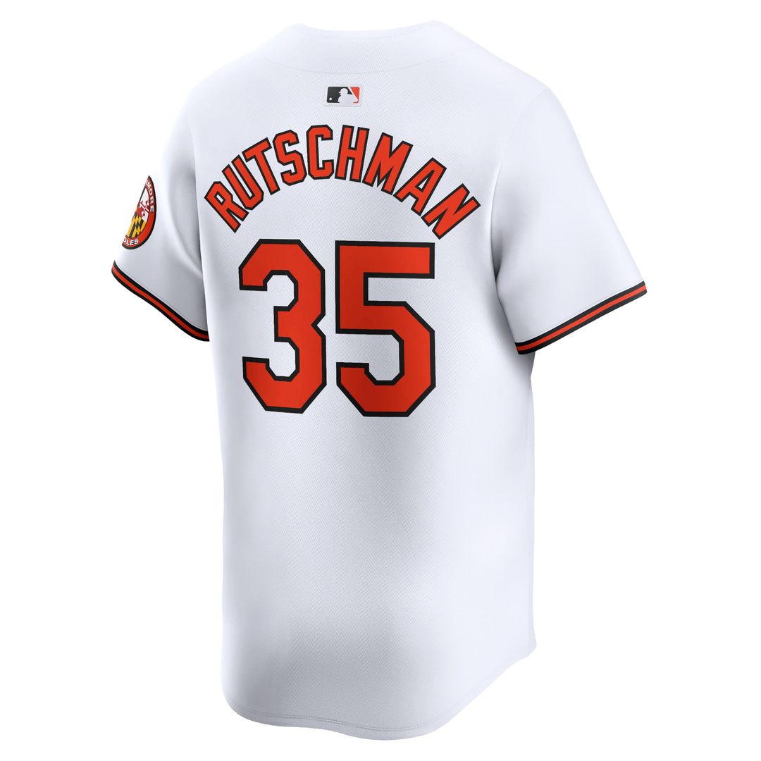 Baltimore Orioles Adley Rutschman Home Limited Jersey | White