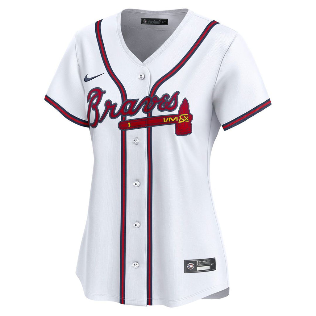 Atlanta Braves Women's Home Replica Team Jersey | White