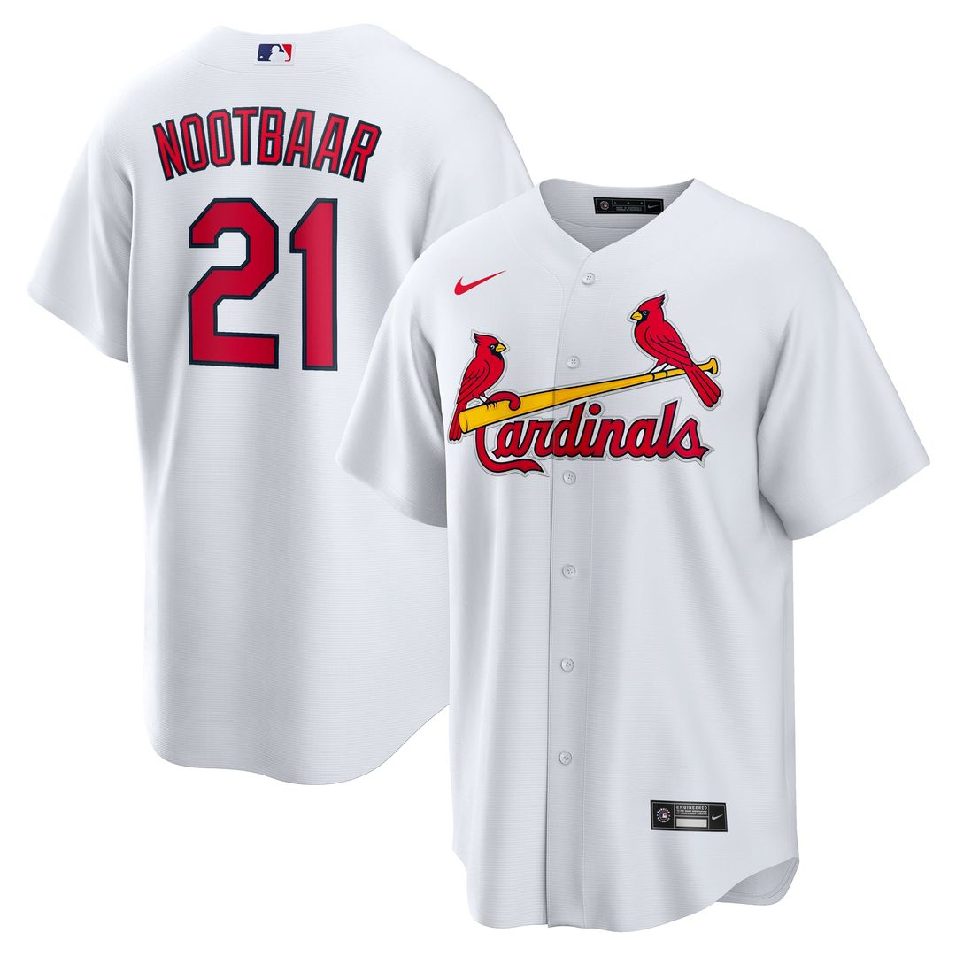 St. Louis Cardinals Lars Nootbaar Home Replica Jersey | White