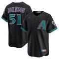 Arizona Diamondbacks Randy Johnson Throwback Cooperstown Limited Jersey | Black