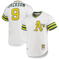 Athletics Reggie Jackson 1972 Cooperstown Authentic Jersey | White