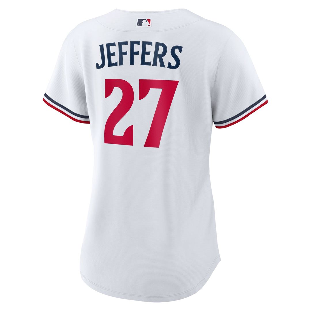 Minnesota Twins Ryan Jeffers Women's Home Replica Jersey | White