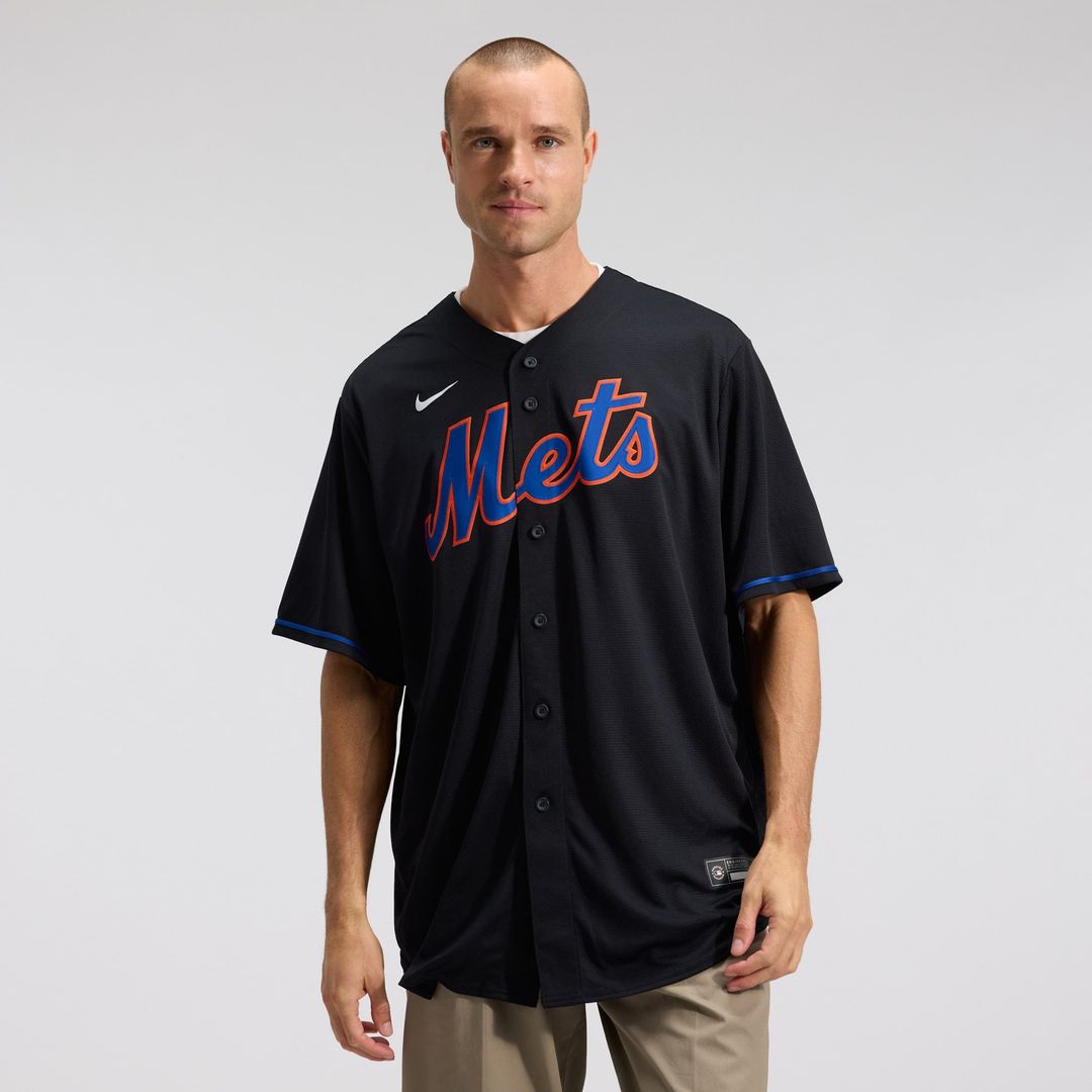 New York Mets Starling Marte Alternate Replica Jersey | Black