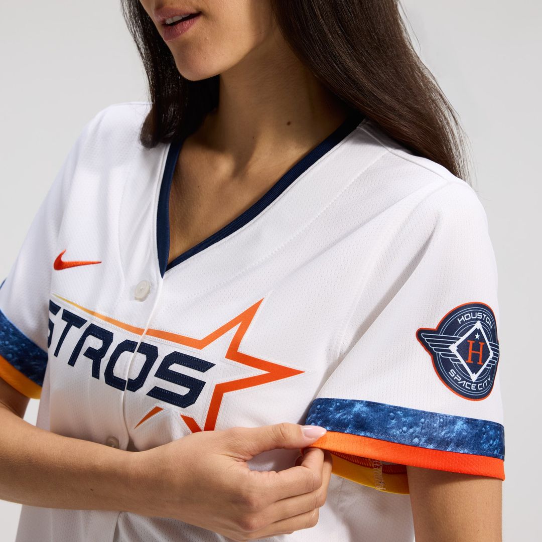Houston Astros Women's 2025 City Connect Limited Jersey | White