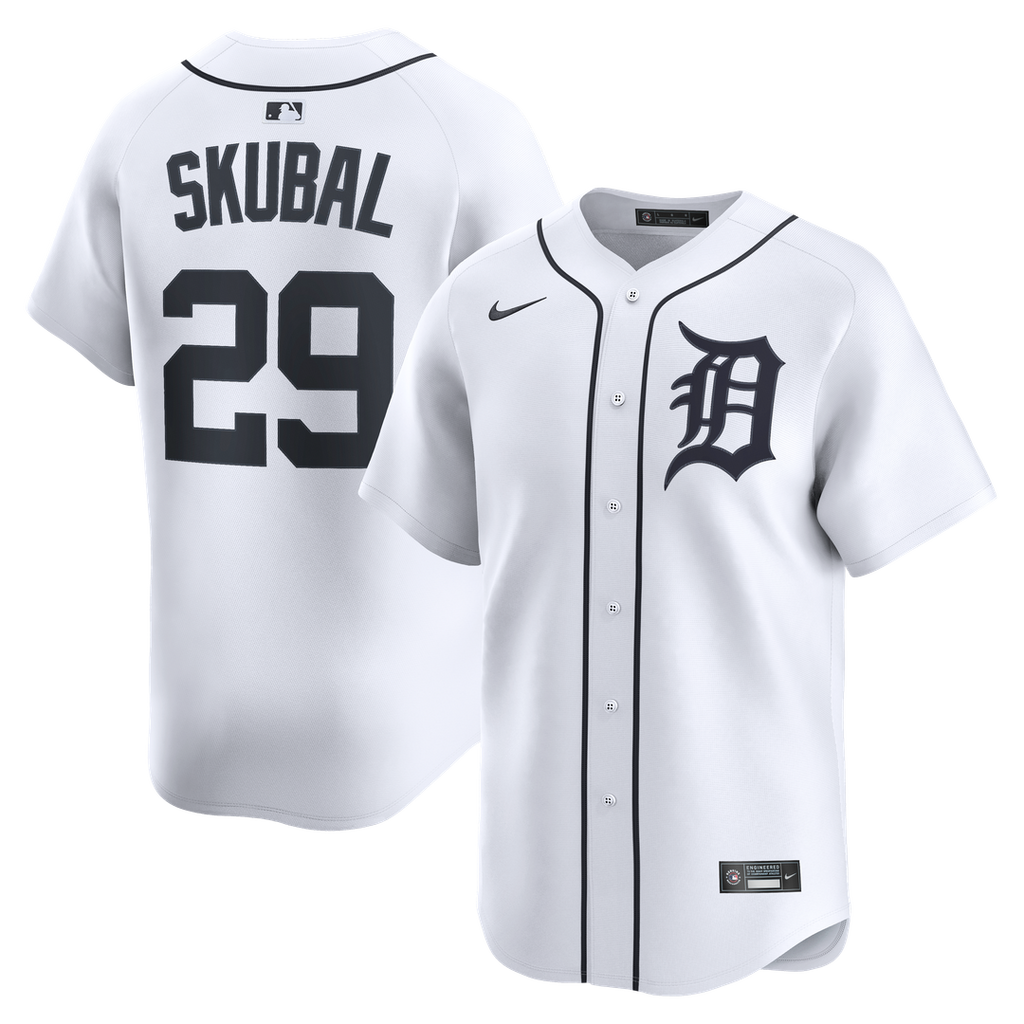 Detroit Tigers Tarik Skubal Home Limited Jersey | White