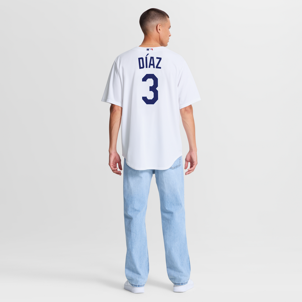 Los Angeles Dodgers Edwin Díaz Home Replica Jersey | White