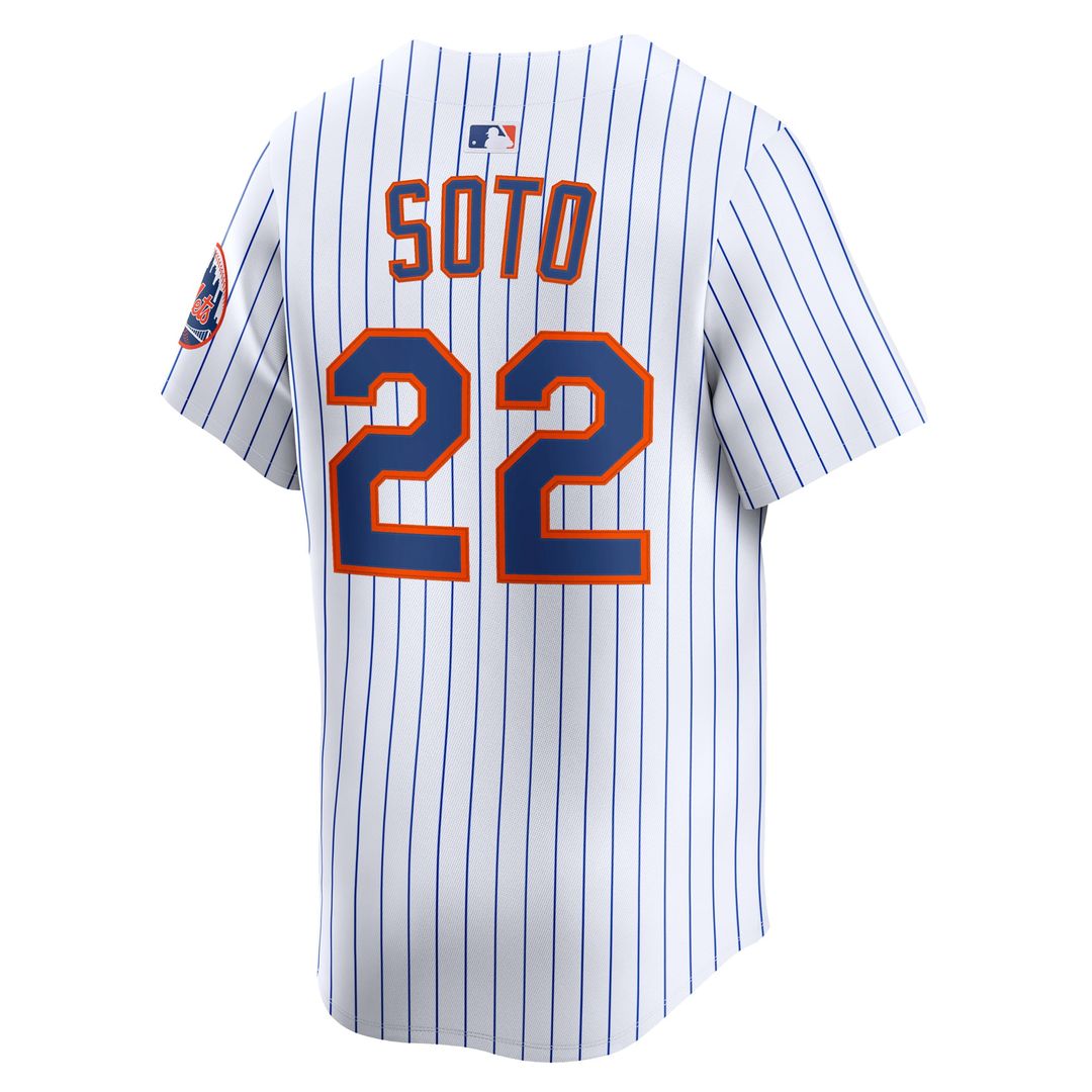 New York Mets Juan Soto Home Limited Jersey | White