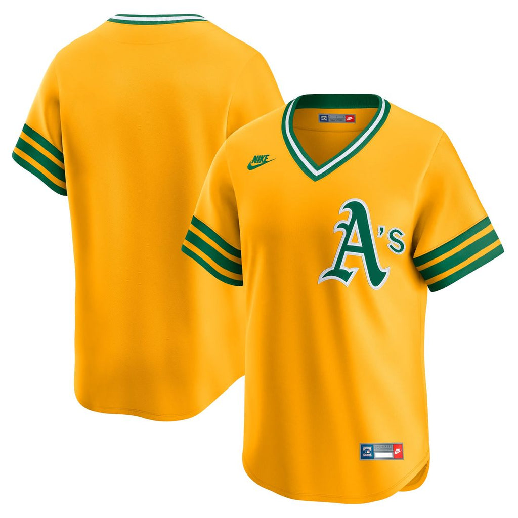 Athletics Cooperstown Limited Jersey | Gold