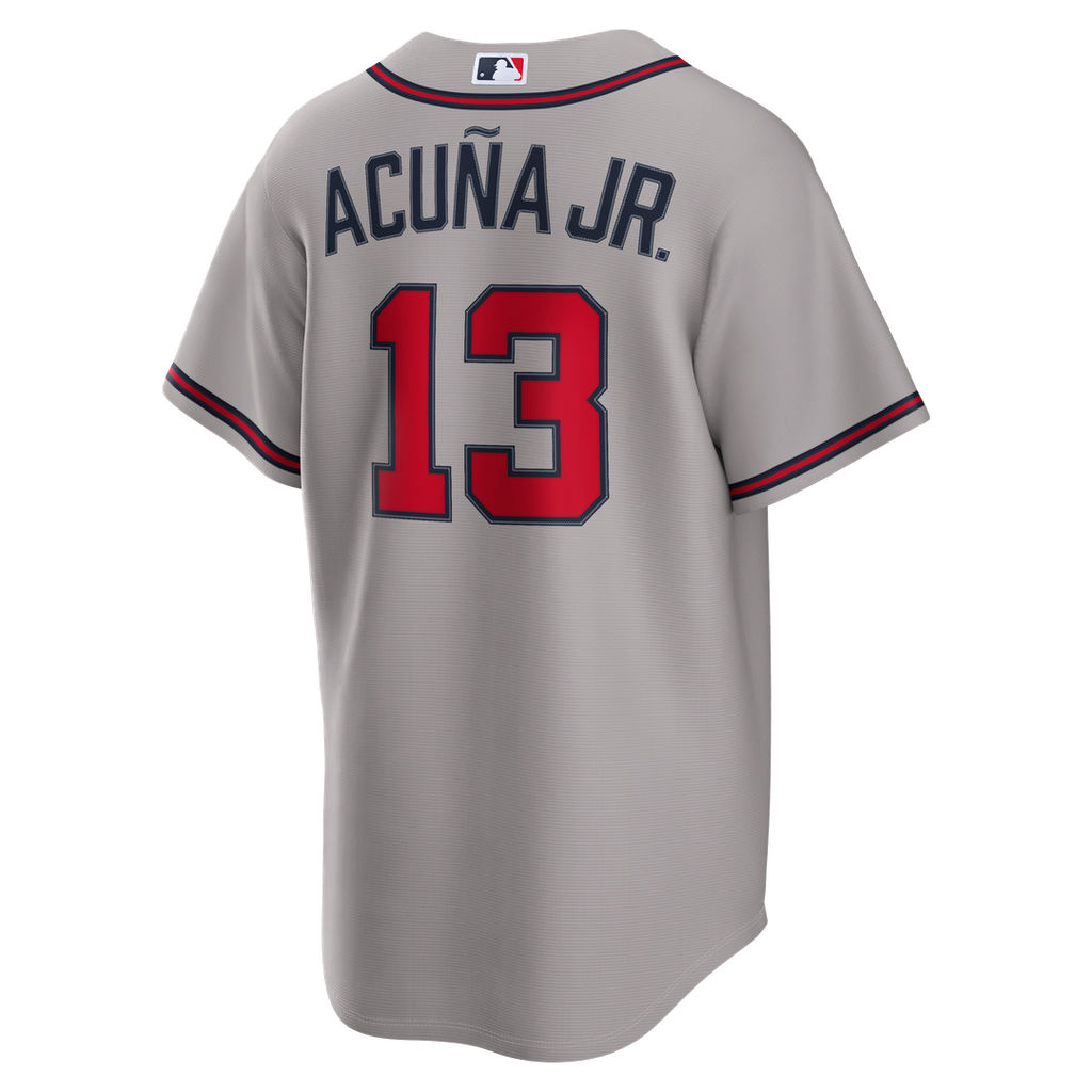 Atlanta Braves Ronald Acuña Jr. Alternate 2 Replica Jersey | Red