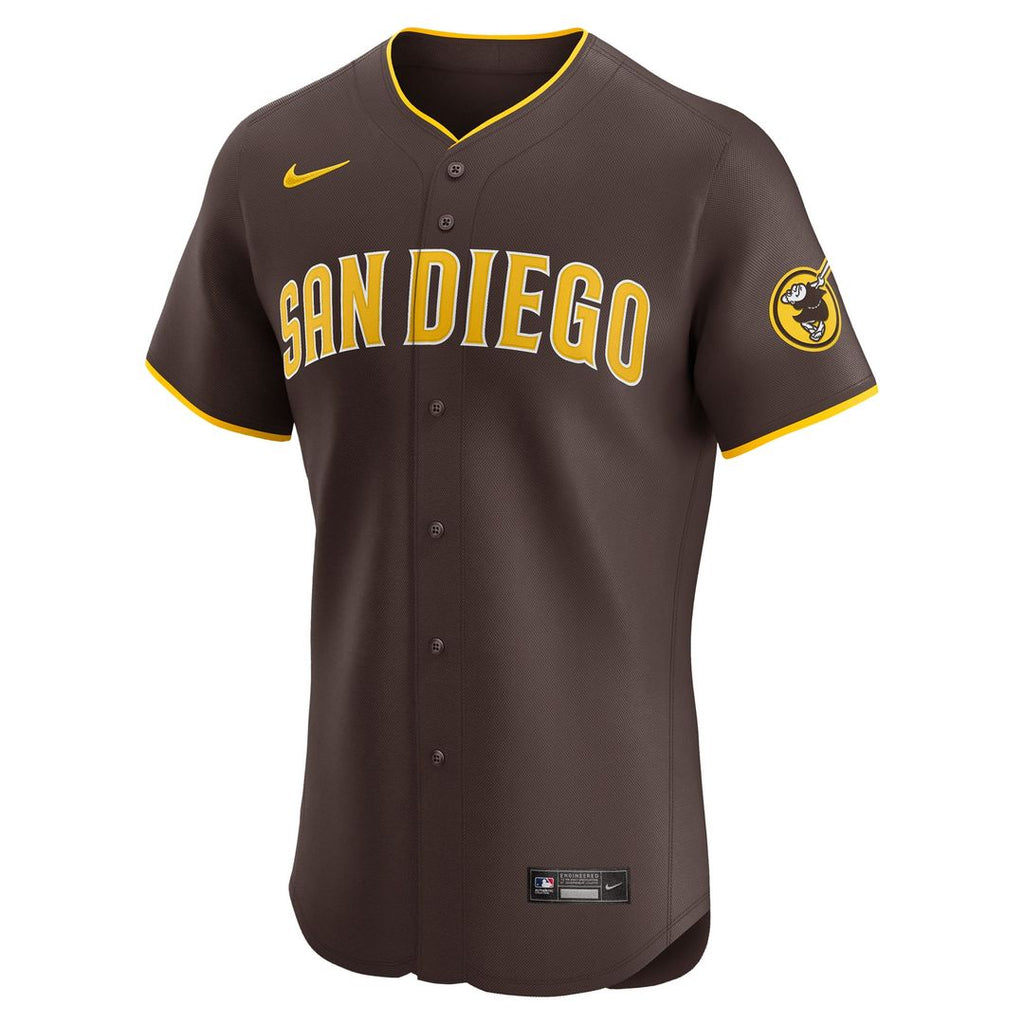 San Diego Padres Fernando Tatis Jr. Road Elite Jersey | Brown