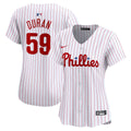 Philadelphia Phillies Jhoan Duran Women's Home Limited Jersey | White