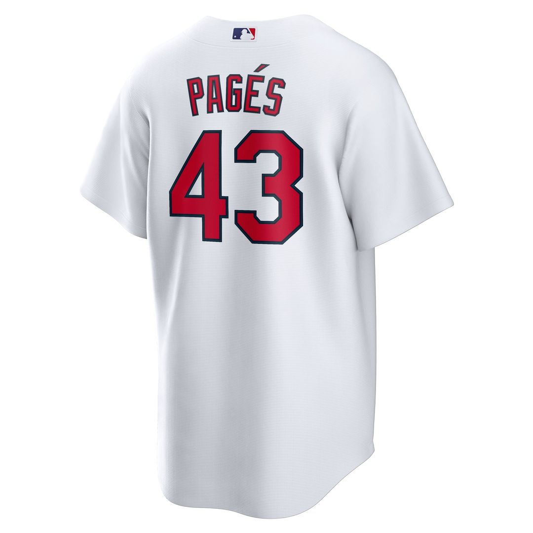 St. Louis Cardinals Pedro Pagés Home Replica Jersey | White