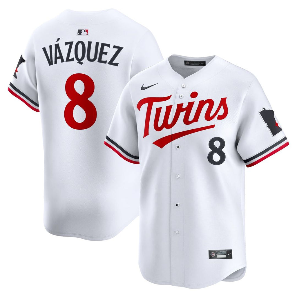 Minnesota Twins Christian Vázquez Home Limited Jersey | White