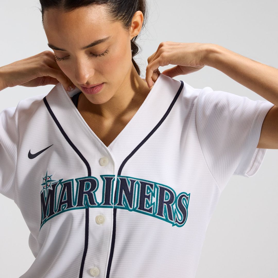 Seattle Mariners Cal Raleigh Women's Home Replica Jersey | White