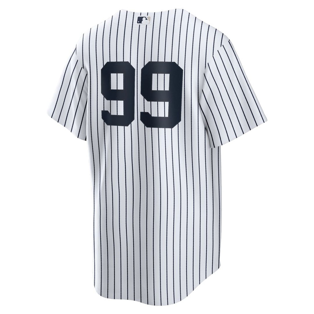 New York Yankees Aaron Judge Home Replica Player Name Jersey | White