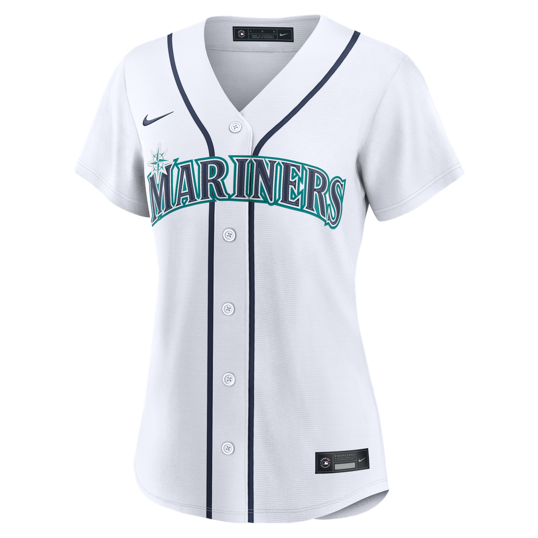 Seattle Mariners Cole Young Women's Home Replica Jersey | White