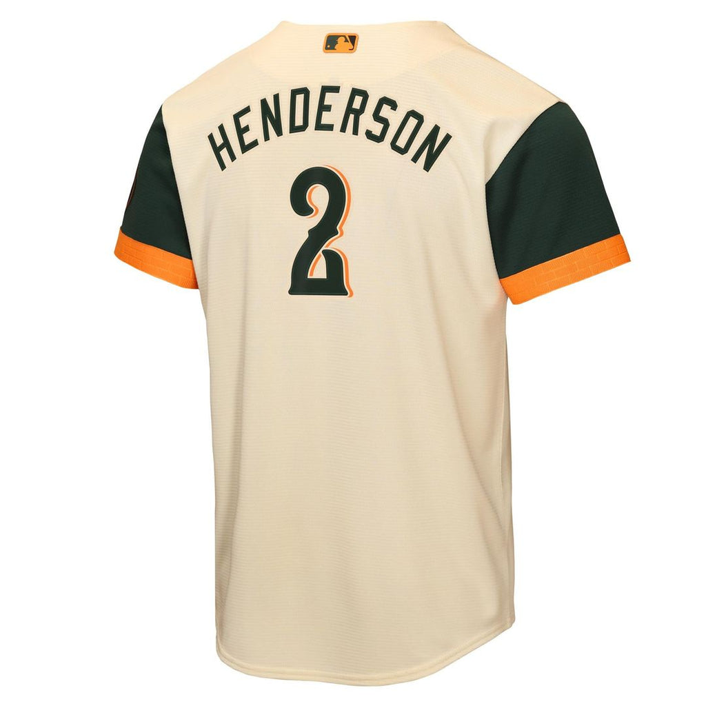 Baltimore Orioles Gunnar Henderson Youth 2026 City Connect Stadium Jersey | Cream