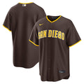 San Diego Padres Road Replica Jersey | Brown