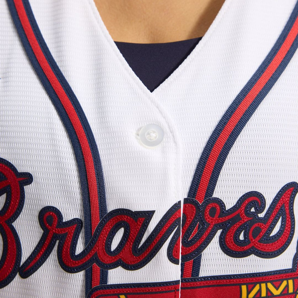 Atlanta Braves Women's Home Replica Team Jersey | White