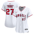 Los Angeles Angels Mike Trout Women's Home Limited Jersey | White