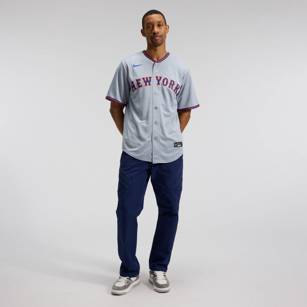 New York Mets Juan Soto Road Replica Jersey | Gray