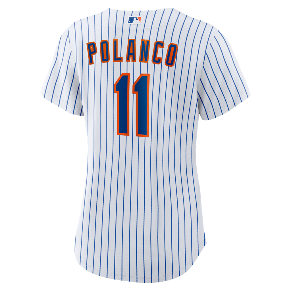 New York Mets Jorge Polanco Women's Home Replica Jersey | White