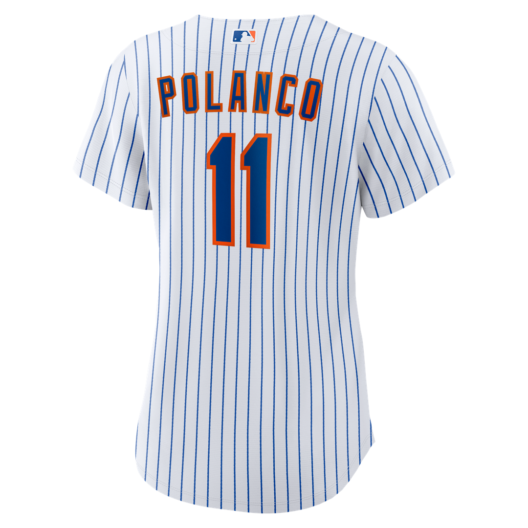 New York Mets Jorge Polanco Women's Home Replica Jersey | White