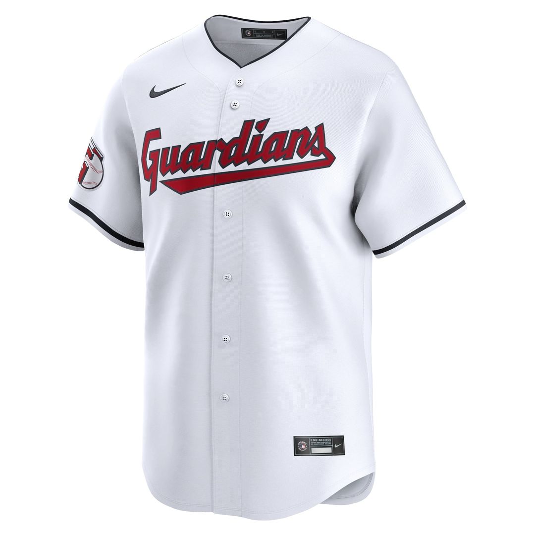 Cleveland Guardians Bo Naylor Home Limited Jersey | White