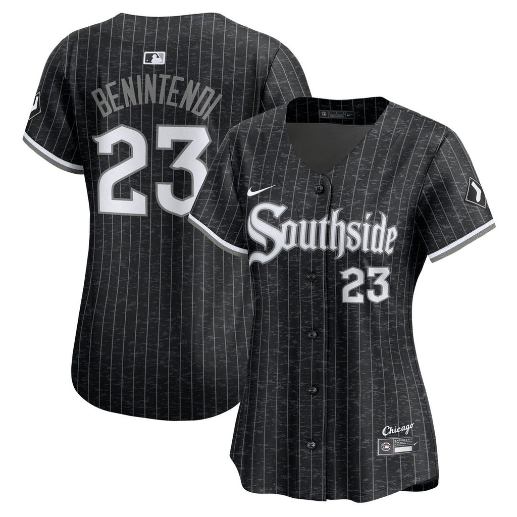 Chicago White Sox Andrew Benintendi Women's City Connect Limited Jersey | Black