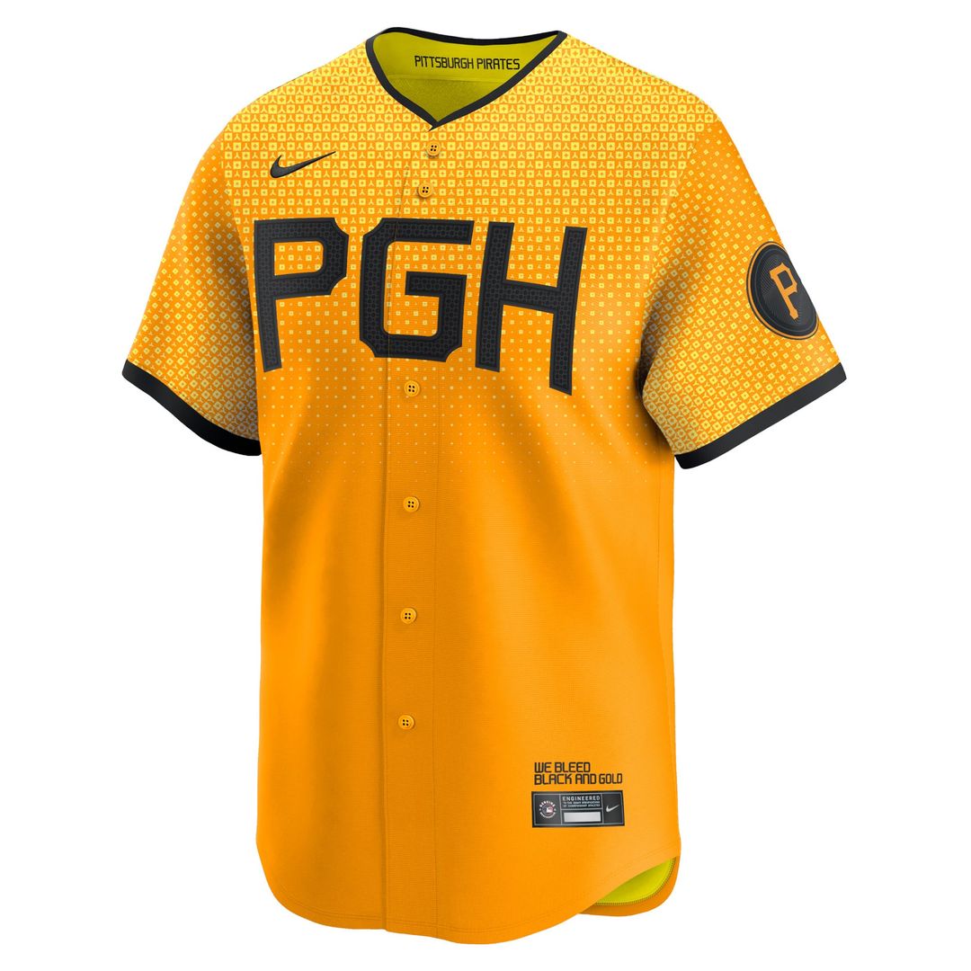Pittsburgh Pirates City Connect Limited Jersey | Gold