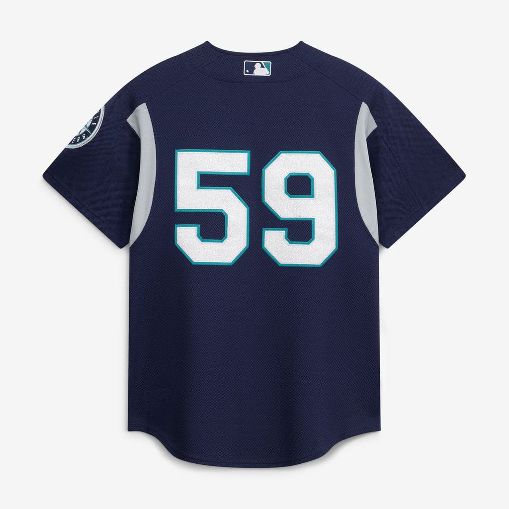 Seattle Mariners Felix Hernandez Cooperstown Batting Practice Jersey | Navy