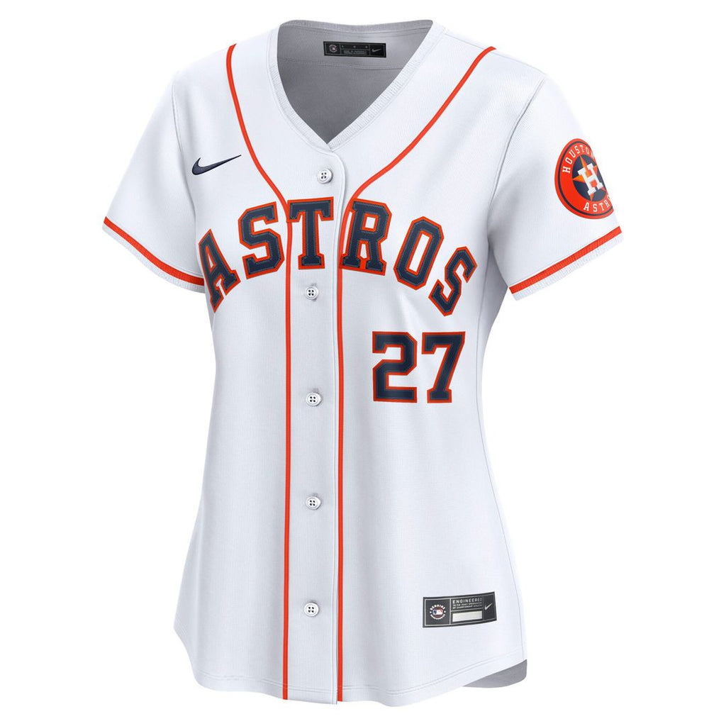 Houston Astros Jose Altuve Women's Home Limited Jersey | White