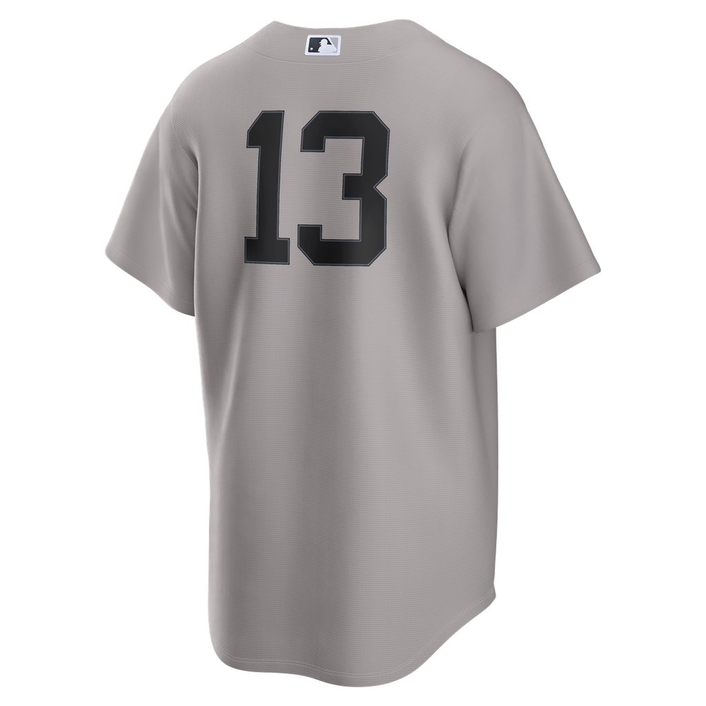 New York Yankees Jazz Chisholm Jr. Road Replica Jersey | Gray