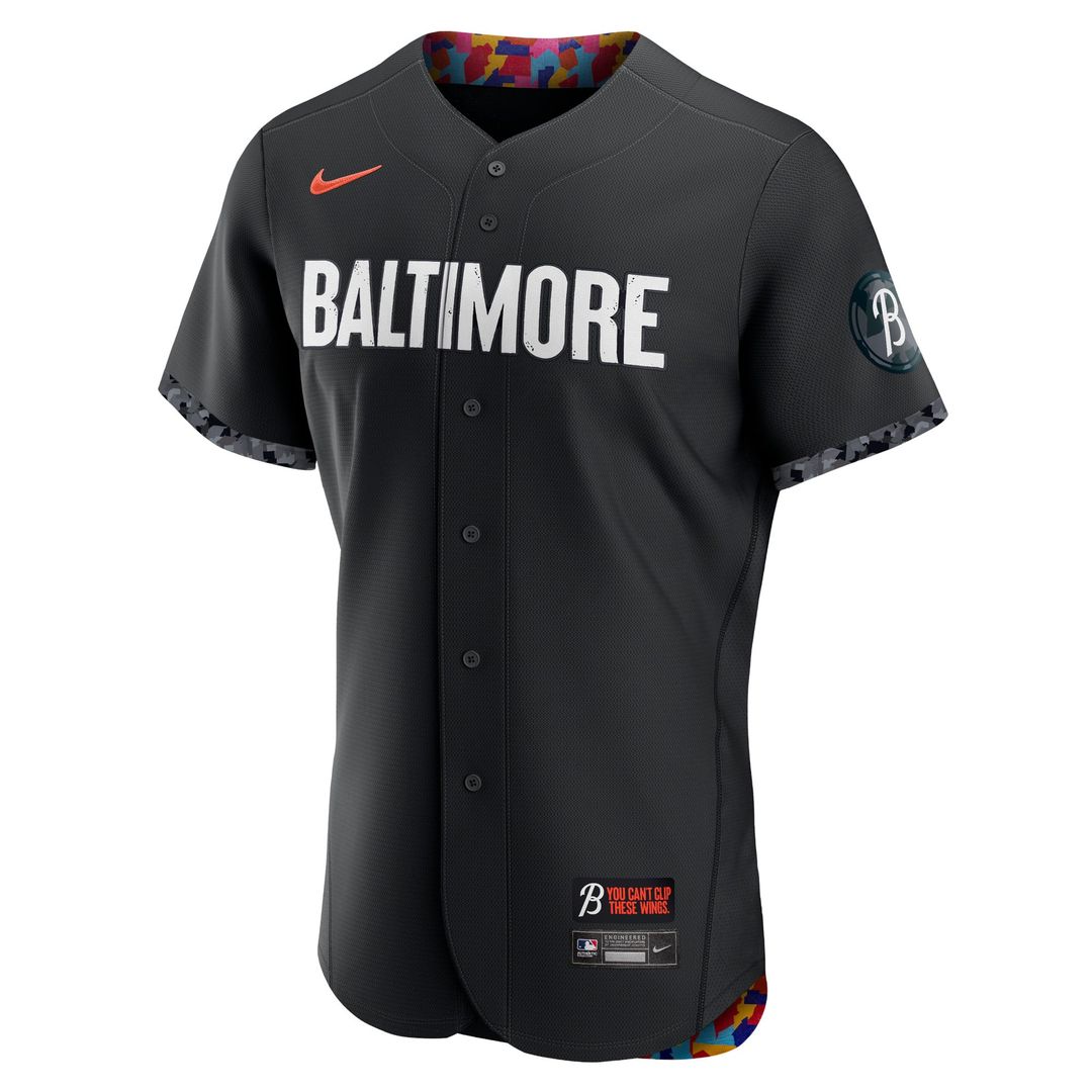Baltimore Orioles City Connect Authentic Jersey | Black