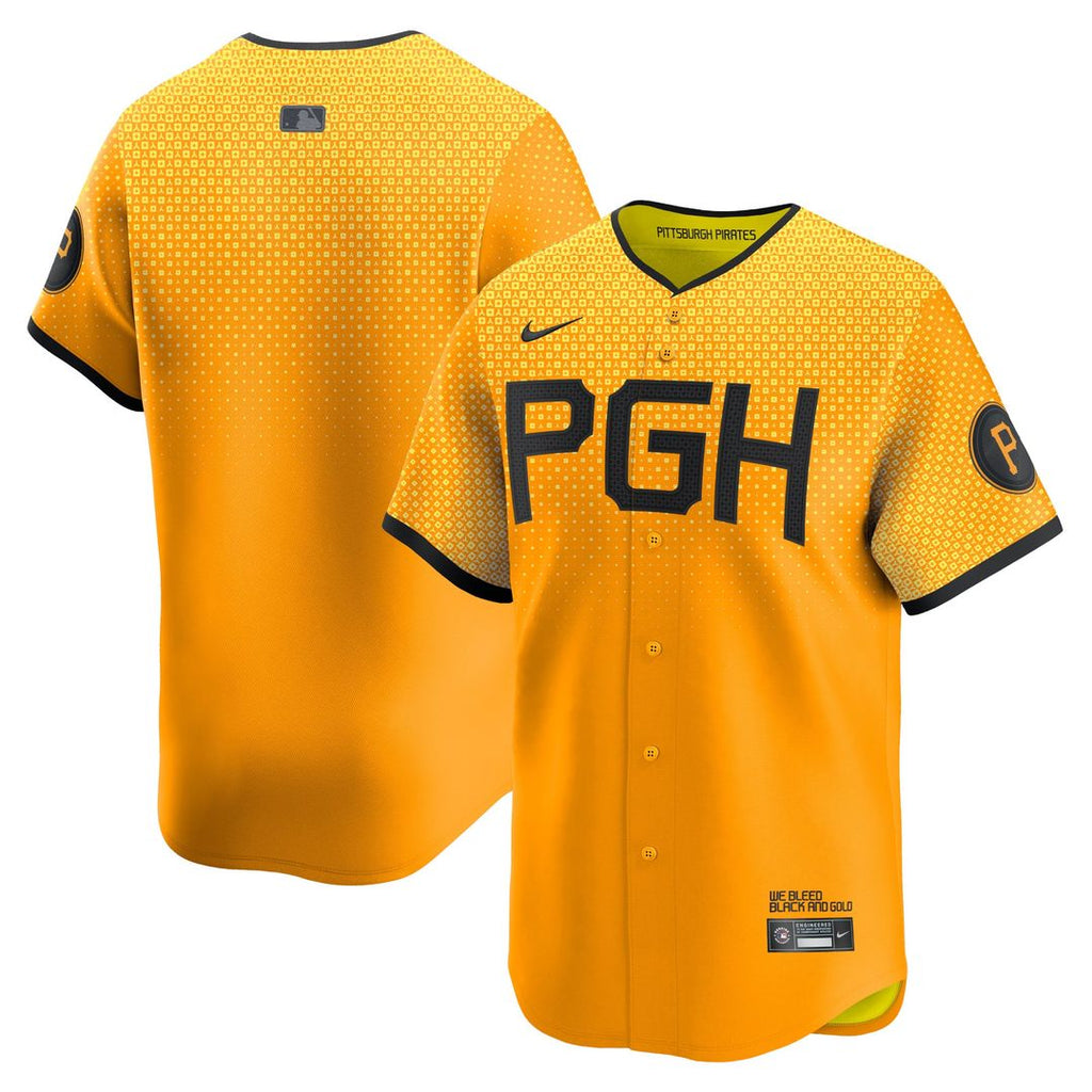 Pittsburgh Pirates City Connect Limited Jersey | Gold