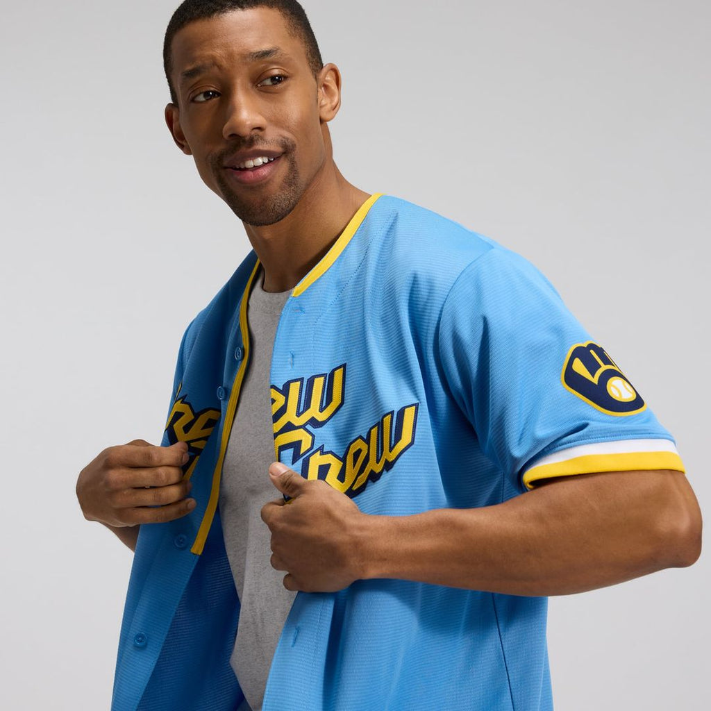 Milwaukee Brewers City Connect Replica Team Jersey | Powder Blue